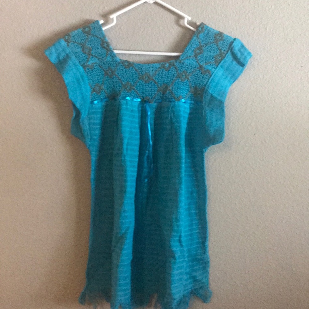 Mexican Embroidered Handmade Top
